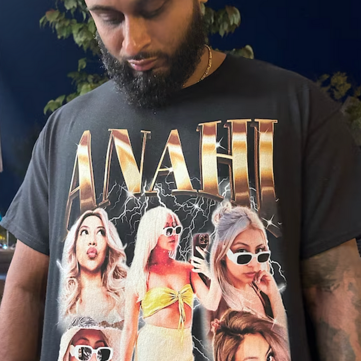 Camiseta vintage personalizada com Foto - Personalize Seu Look - Frete Grátis