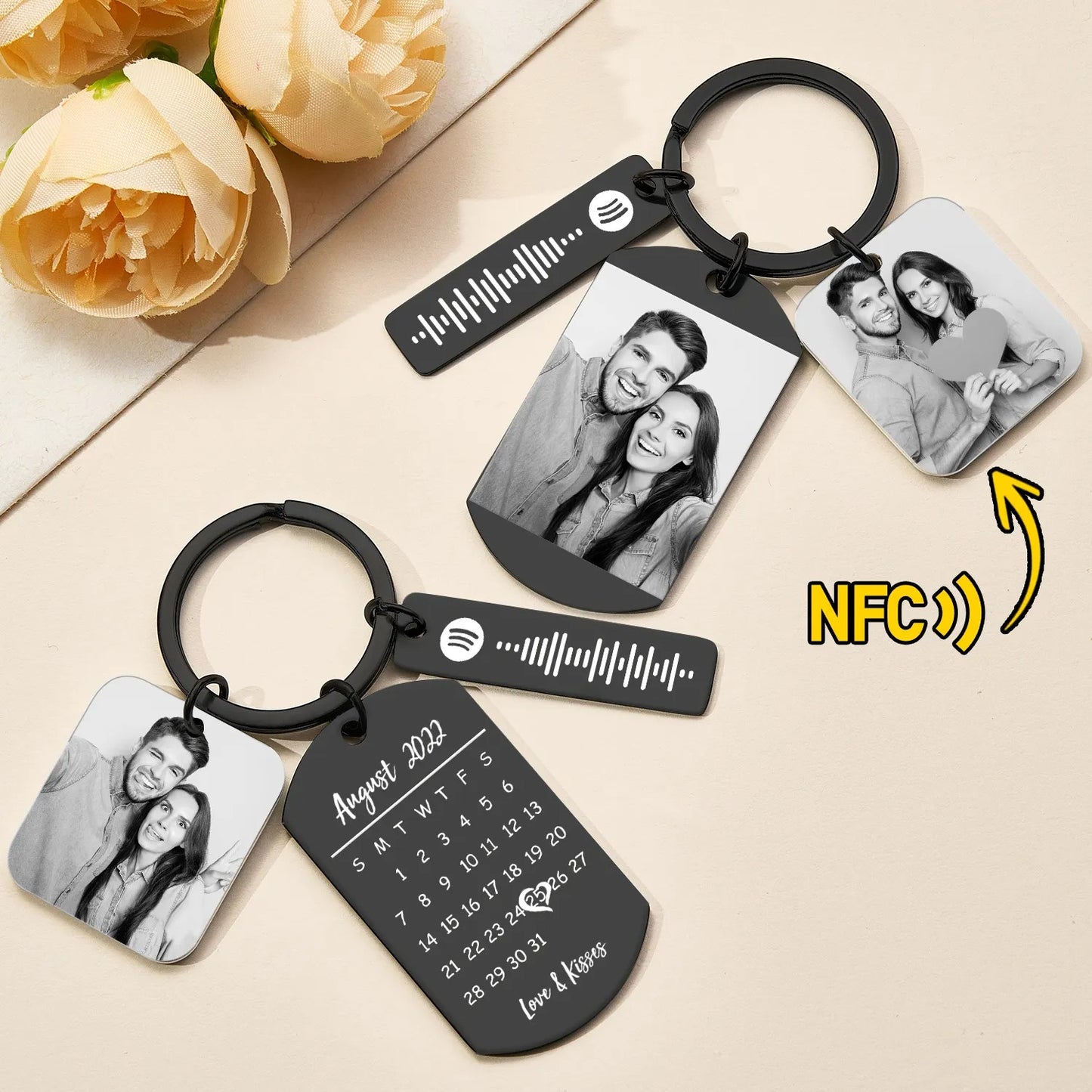 Calendário Fotográfico Personalizado - O momento em que nossa história começou