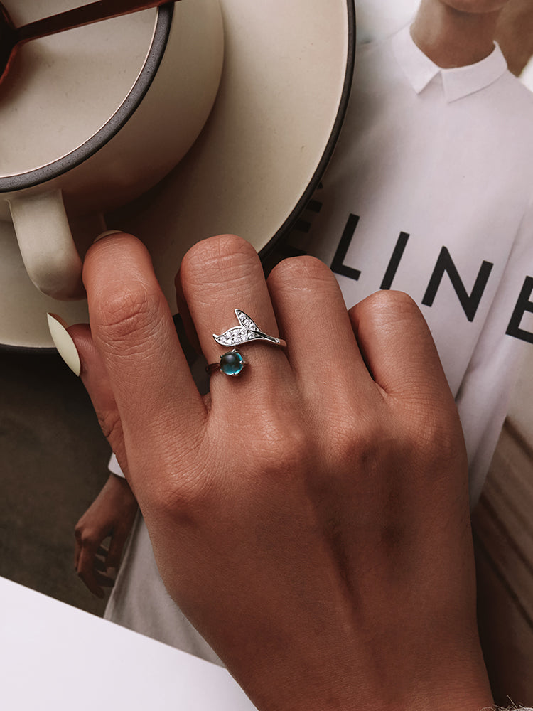 Anel Sereia - Prata 925