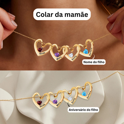 Colar Personalizado | Amor de Mãe
