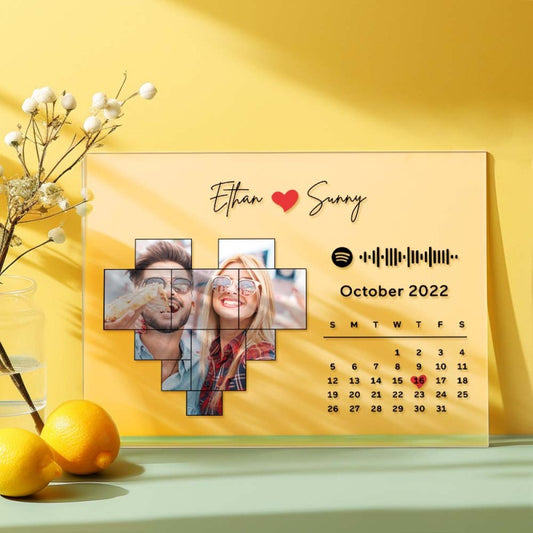 Placa Spotify personalizada Spotify Code Song Decor Photo Decor Presente para casais