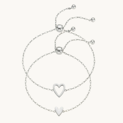 Pulseiras Coração Conectado – Mãe & Filha