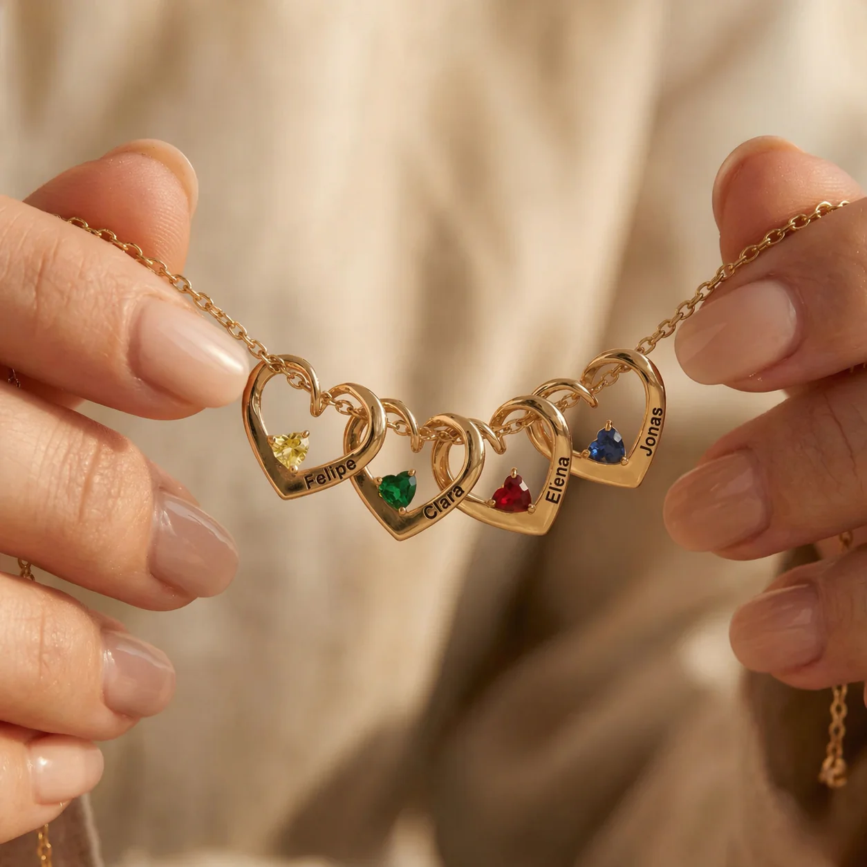 Colar Amor De Mãe - Personalizável