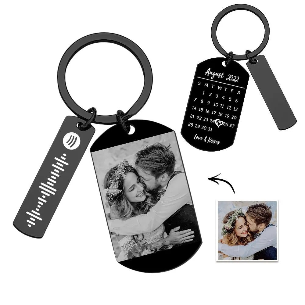Calendário Fotográfico Personalizado - O momento em que nossa história começou