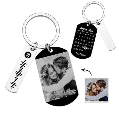 Calendário Fotográfico Personalizado - O momento em que nossa história começou